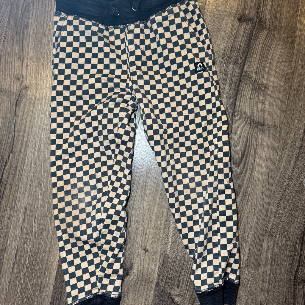Checkered Kids Bottoms Rags Brand